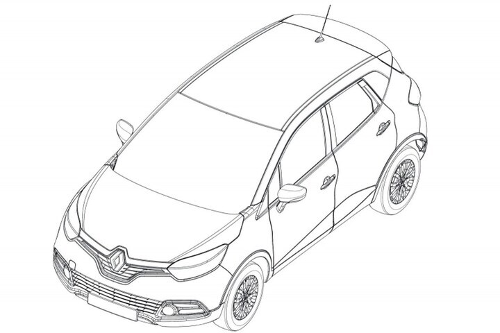 Renault Clio SUV patentschetsen
