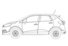 Renault Clio SUV patentschetsen