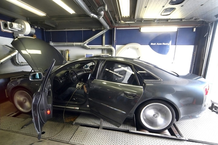 Audi S8 (2008) rollenbank