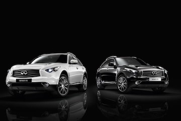Infiniti FX Black en White Edition