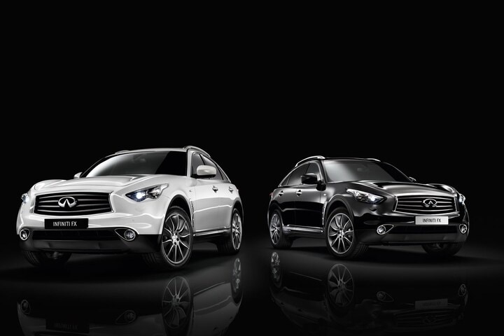 Infiniti FX Black en White Edition
