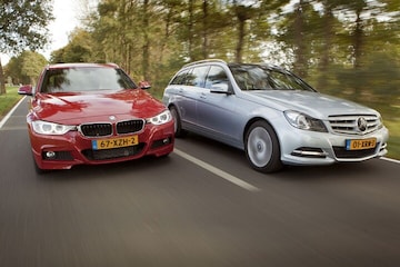 BMW 328i - Mercedes-Benz C-klasse 