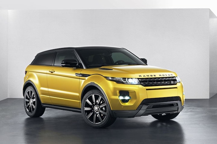Range Rover Evoque Sicilian Yellow