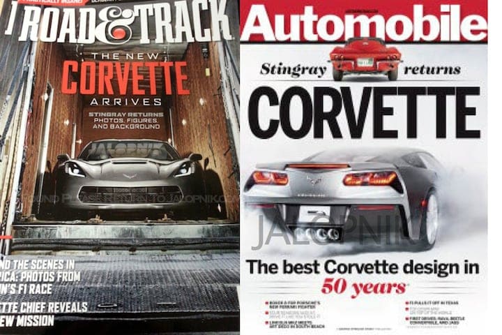 Corvette duikt op internet