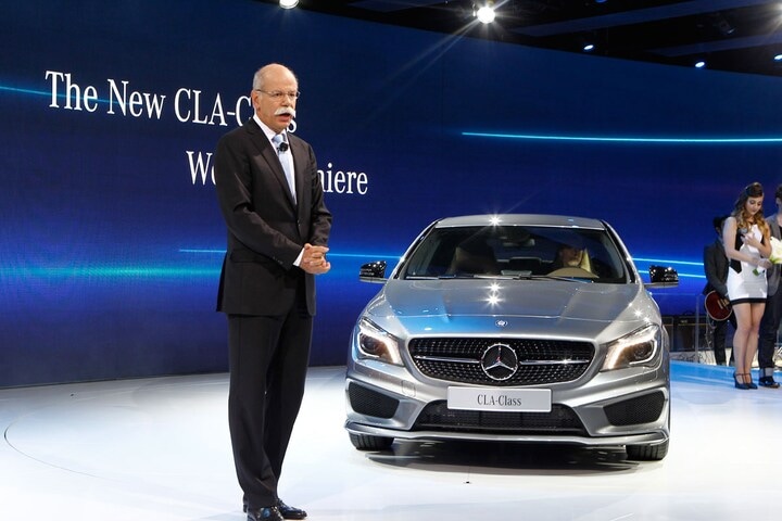 Wereldpremière Mercedes-Benz CLA