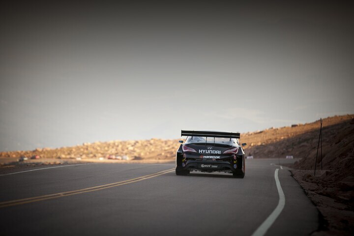 Hyundai Genesis Coupe Rhys Millen Pikes Peak