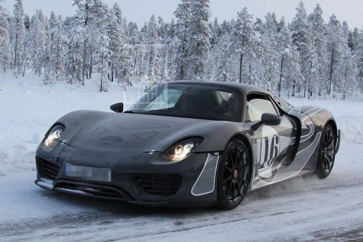 Porsche 918 gespot