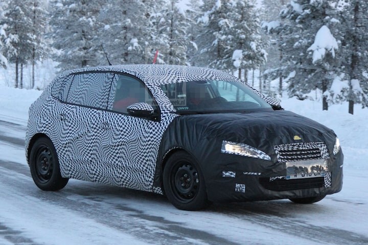 Peugeot 308 gespot