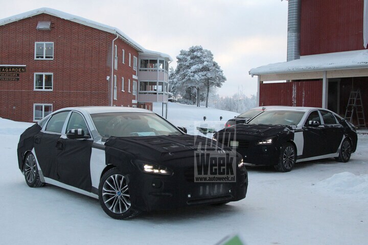 Hyundai Genesis sedan gespot