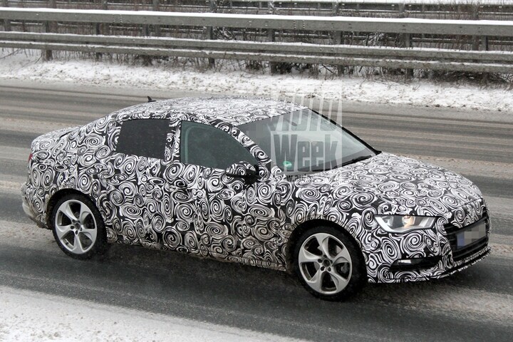 Audi A3 Sedan Spyshots