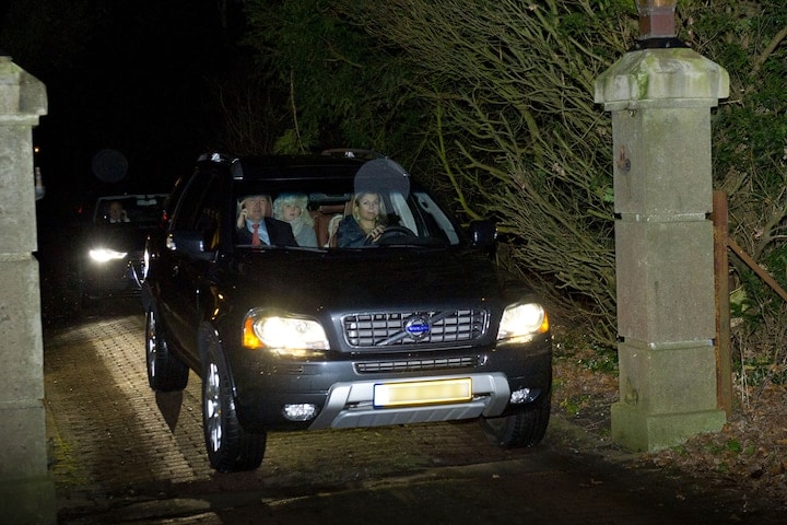 Volvo XC90 Willem-Alexander en Maxima (foto ANP)