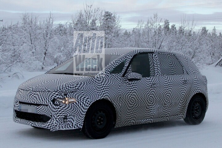 Citroën C4 Picasso spyshots