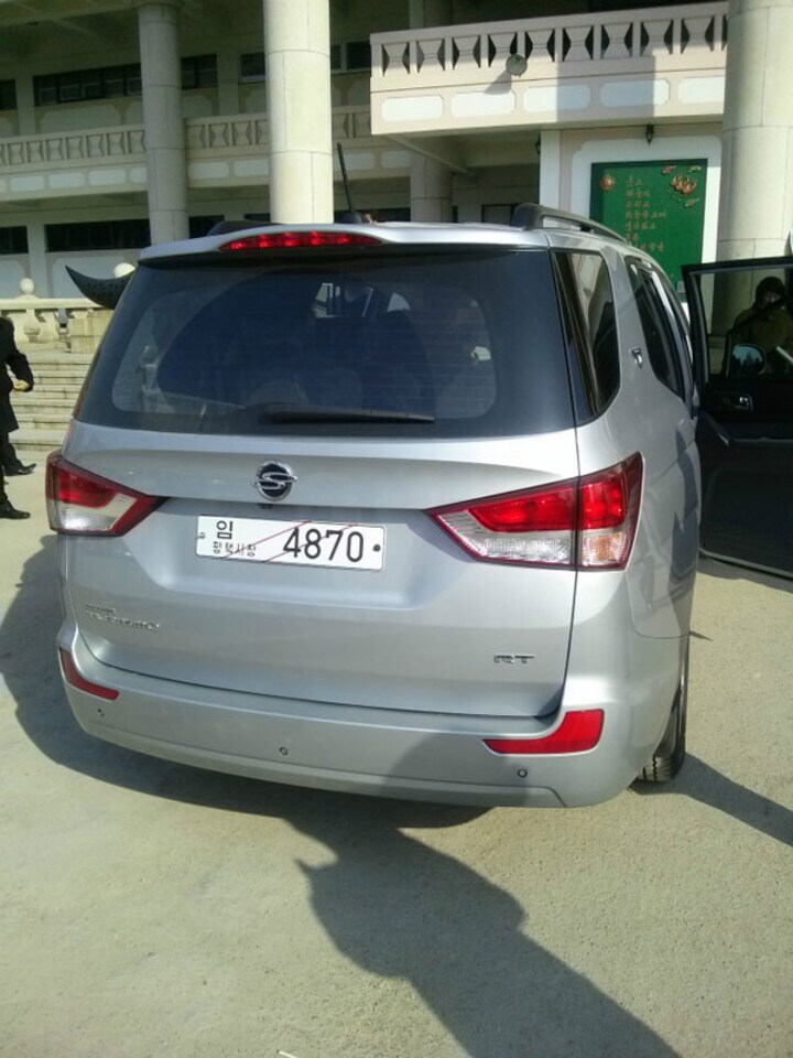 SsangYong Rodius gelekt