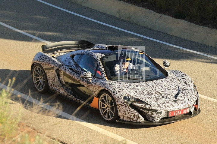 McLaren P1 Spyshots