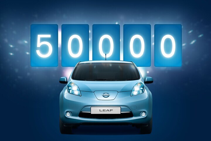 50.000 Nissan Leafs