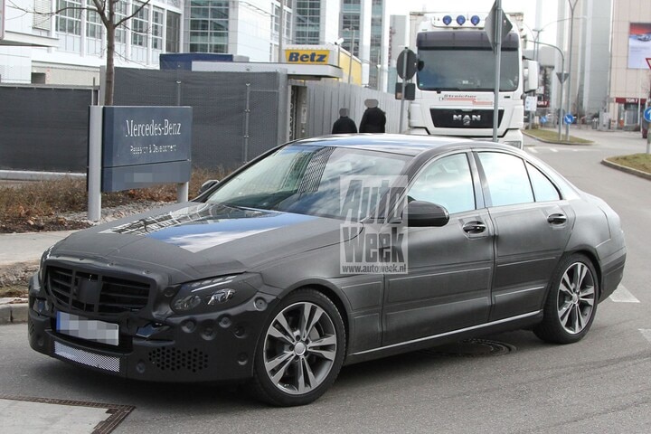 Mercedes-Benz C-klasse spyshots