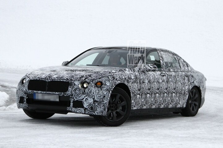 BMW 7-serie spyshots