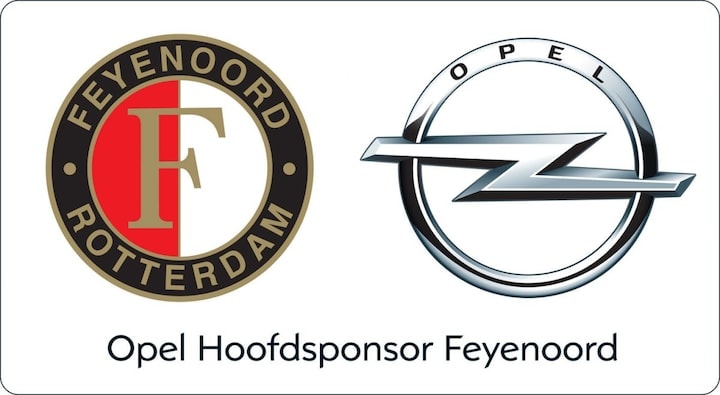 Opel hoofdsponsor Feyenoord