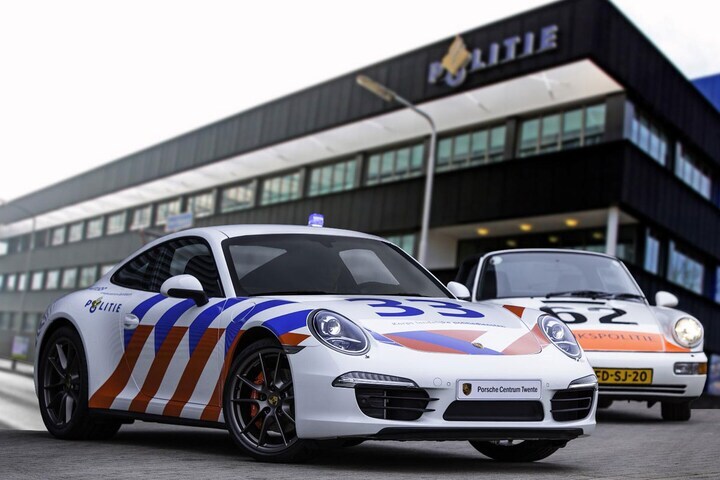 Porsche 911 4S Politie