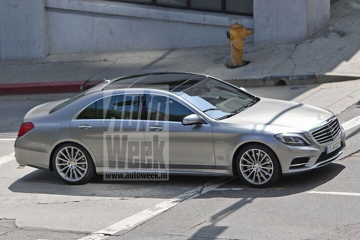 Mercedes-Benz S-klasse spionage