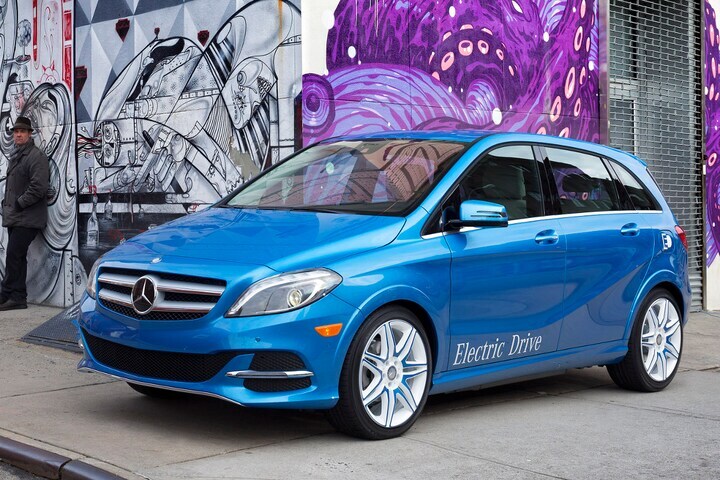 Mercedes B-klasse Electric Drive