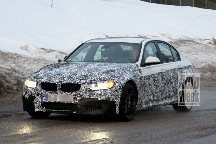 BMW M3 spyshots