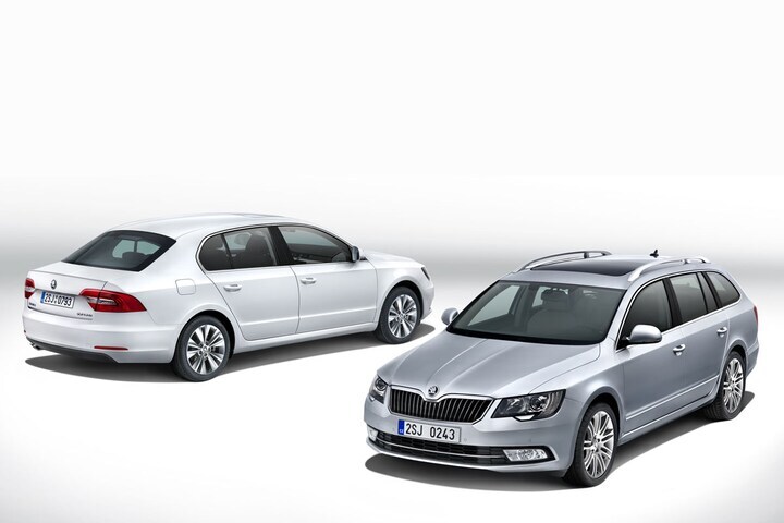 Skoda Superb facelift