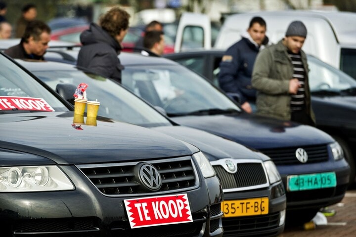 Automarkt Beverwijk (foto ANP)