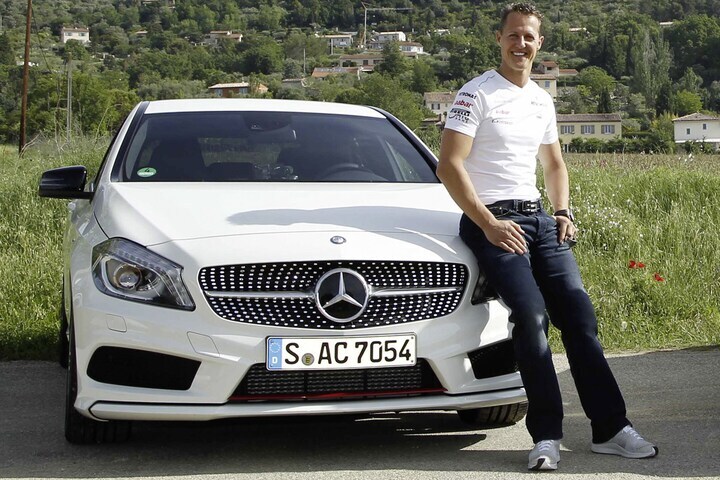 Michael Shumacher naar Mercedes