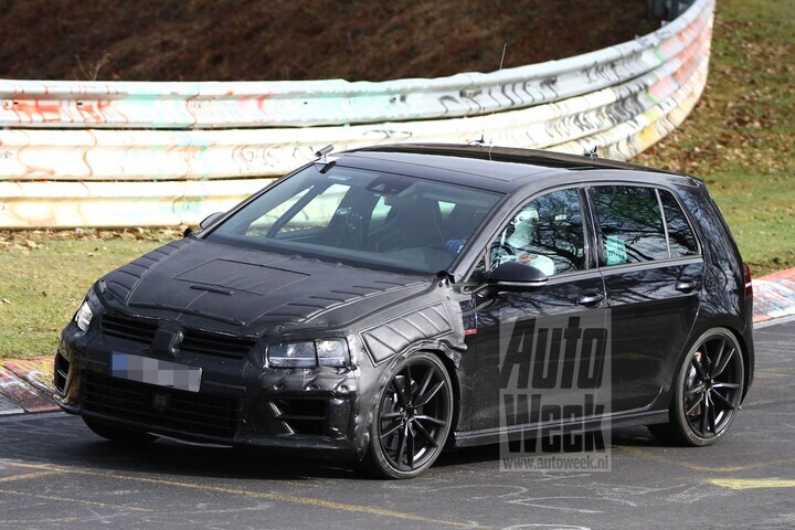 Volkswagen Golf R spionage