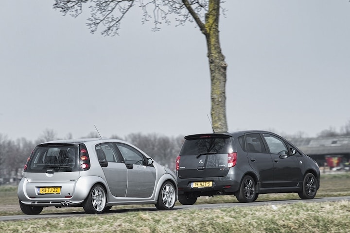 Mitsubishi Colt Ralliart - Smart Forfour Brabus