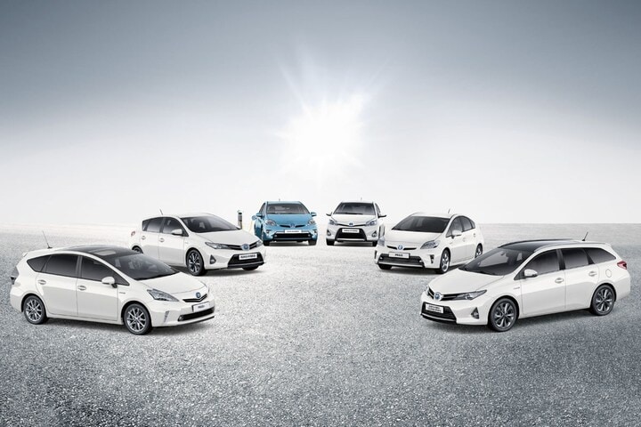 Toyota hybride modellen