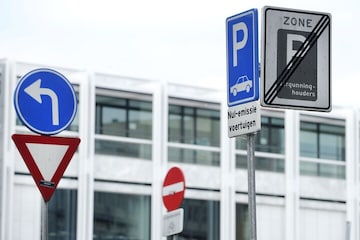 Verkeersborden (foto ANP)