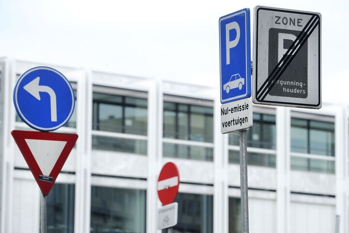 Verkeersborden (foto ANP)