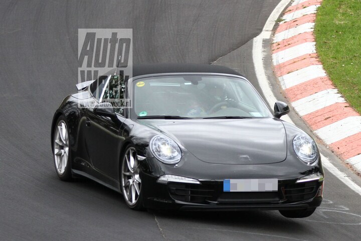 Porsche 911 Targa Spionage