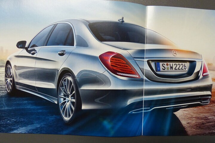 Mercedes-Benz S-klasse folder