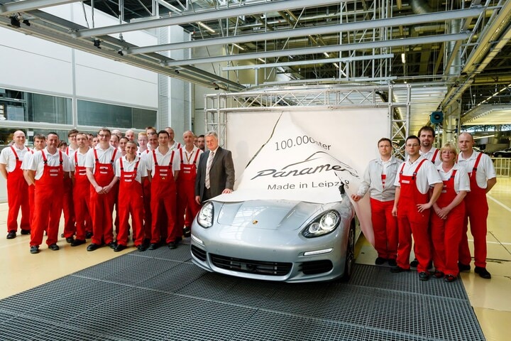 100.000ste Porsche Panamera 2013