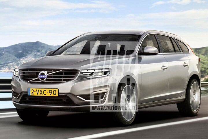 Volvo XC90 - illustratie Marco van Overbeeke