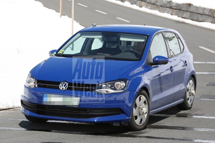 Volkswagen Polo facelift spionage