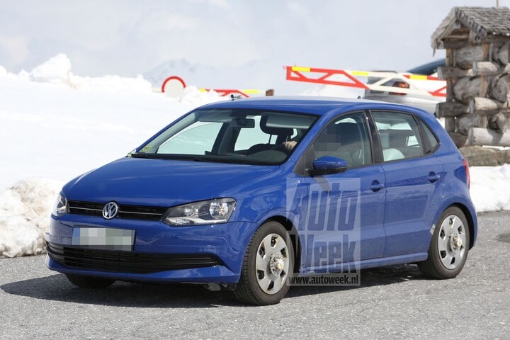 Volkswagen Polo facelift spionage