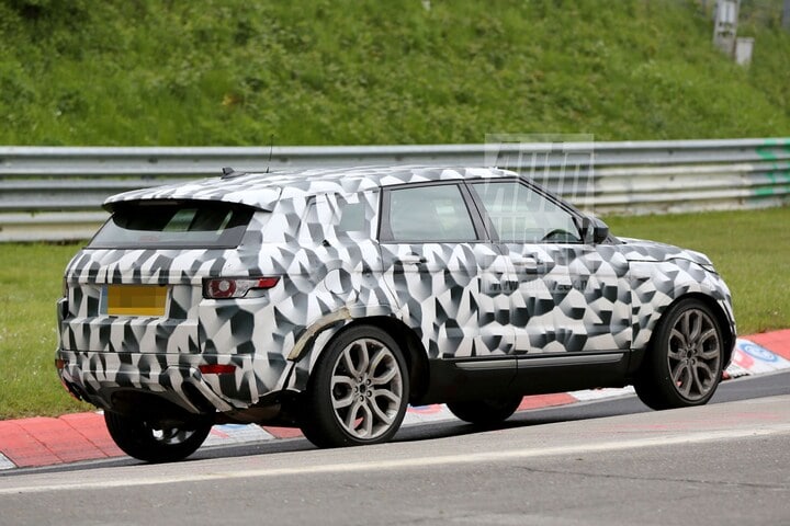 Land Rover Freelander mule