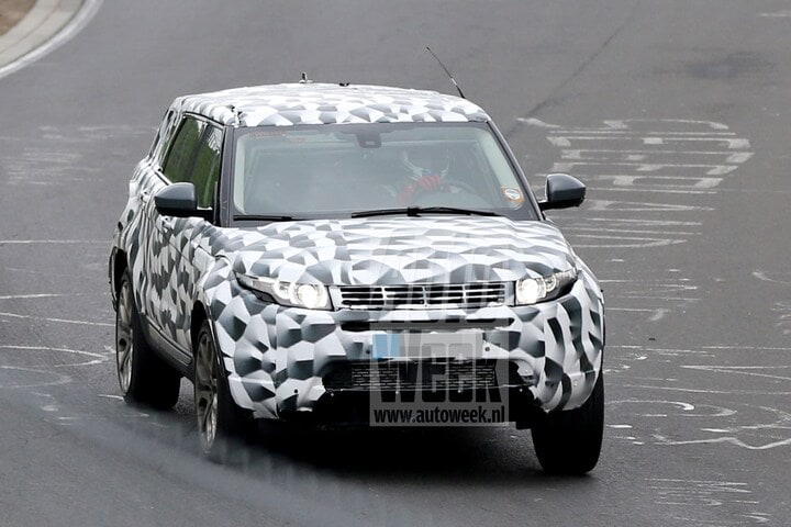 Land Rover Freelander mule