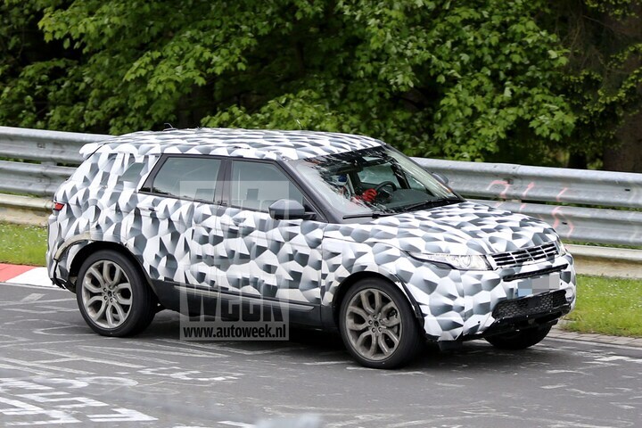 Land Rover Freelander mule
