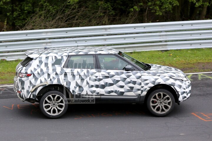 Land Rover Freelander mule