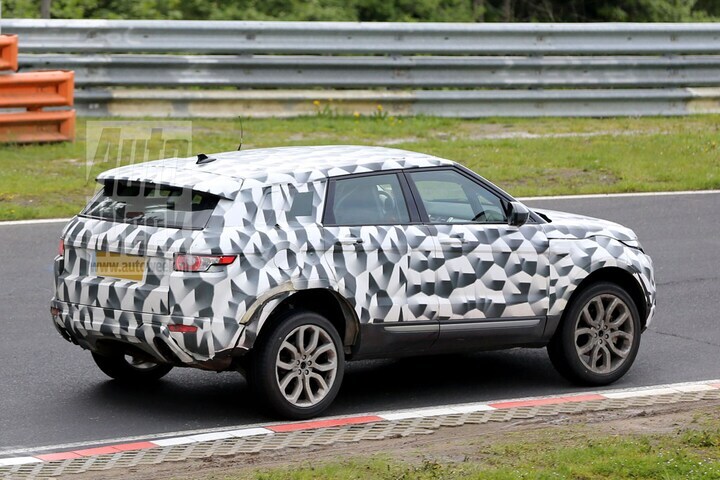 Land Rover Freelander mule