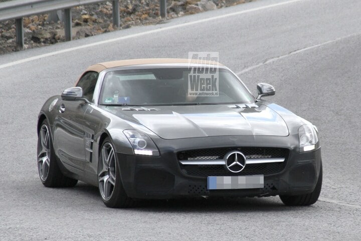 Mercedes-Benz SLS AMG Roadster Facelift