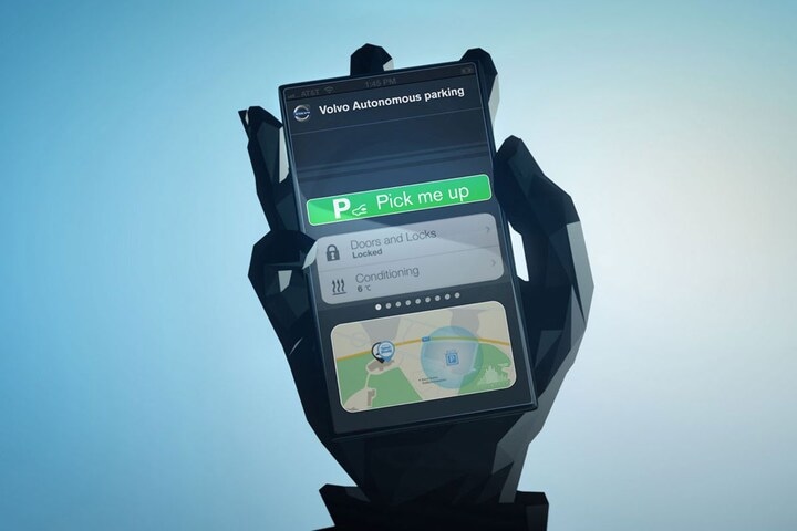 Volvo autonoom parkeren