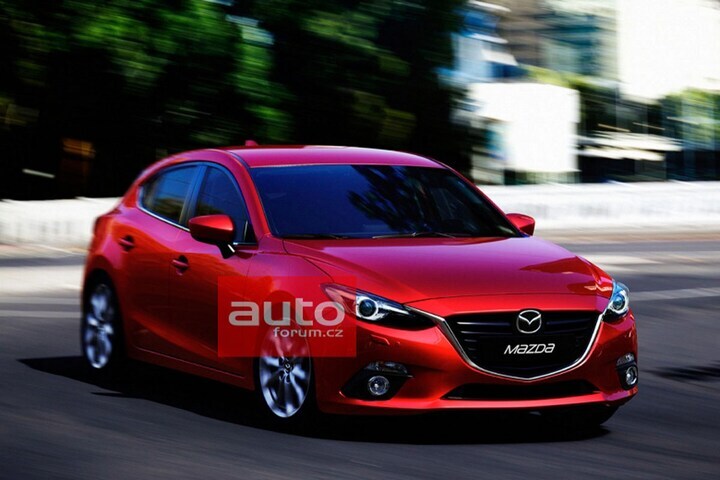 Mazda 3 gelekt