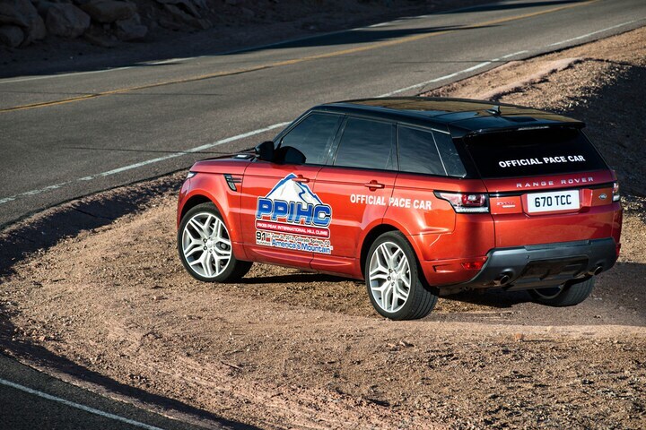Range Rover Sport Pikes Peak pace car