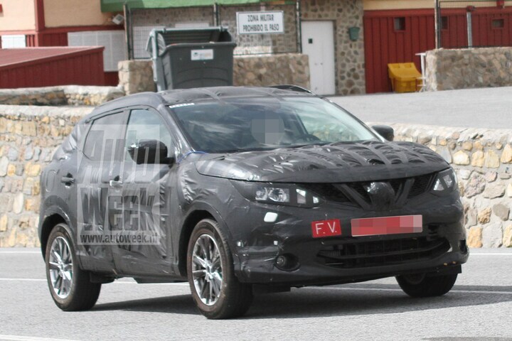 Nissan Qashqai spyshots